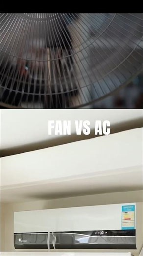 AC vs Fan 😳 Same Air… But Why So Cold? #quitelogic