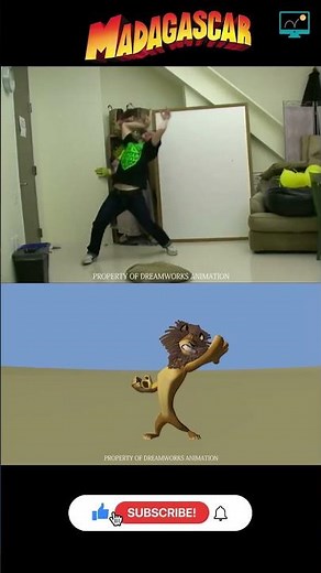 Alex the Lion's Epic Moments! 🦁🔥 Discover Madagascar Animation Magic! 🌟| Carlos F. Puertolas #shorts