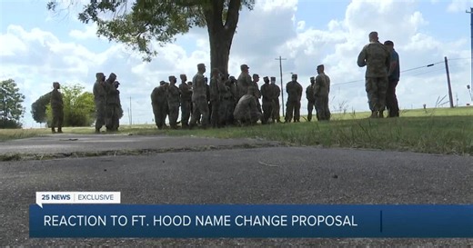 Naming commission speaks to the renaming of Fort Hood