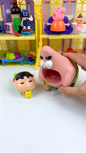 Satisfying Unboxing and Review Shin, Patrick Cute Fun ASMR Video #toys #shorts