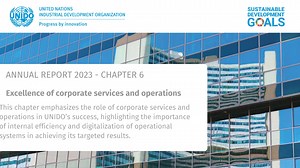 Underpinning all #UNIDO work is the critical support of corporate services and operations. The digitalization of operational systems improves performance in operations and services. Investing in highly trained staff and optimizing operational efficiency enables the Organization achieve its targeted results. 👉 https://www.unido.org/annual-report-2023 #UNIDO2023 | UNIDO - United Nations Industrial Development Organization
