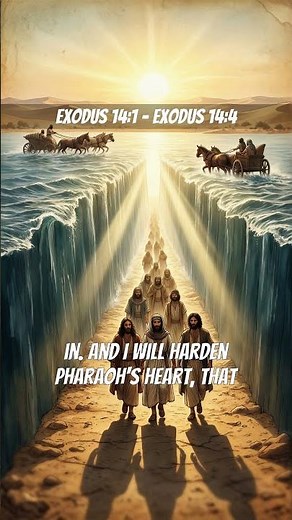 📖 Today's Verses: Exodus 14:1 – Exodus 14:4