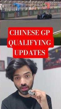 Chinese GP qualifying updates
