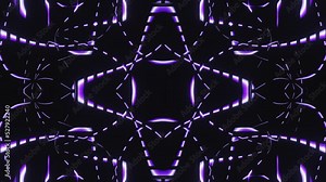 Abstract purple blinking lines led neon vj loop animation background