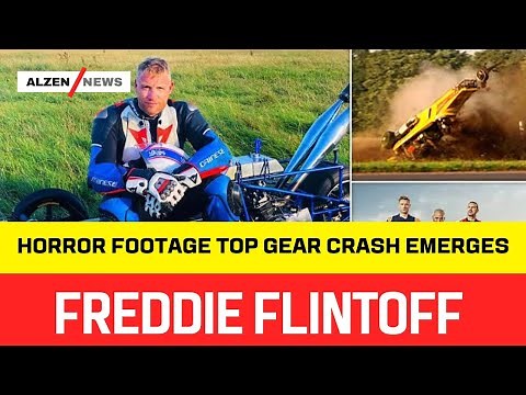 Horror footage of Freddie Flintoff's near-fatal 124mph Top Gear crash emerges