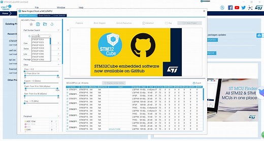 快速上手STM32 CUBEMX(1)