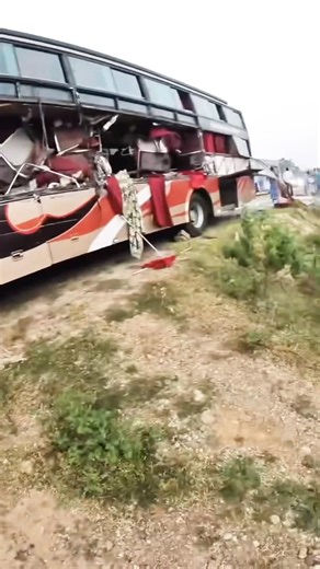 Bus #accident at Pudukottai TAMIL NADU with tipper #viral #reels #shorts #bus #youtubeshorts
