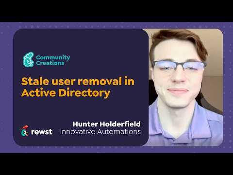 Disable inactive Active Directory accounts and notify clients with automation in Rewst