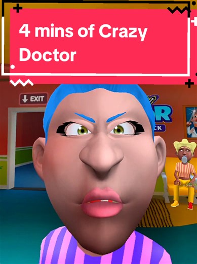 4 mins of Crazy Doctor 🤪 #crazydoctor #vrfails #gamingcomedy #funnygaming #vrgaming