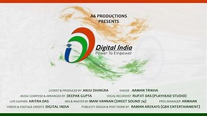 'DIGITAL INDIA' Song 🇮🇳🖥📱 On the digitization revolution of India. Kindly like , share & support #NewIndiaMovement ✌✌ Link : https://youtu.be/MrZ-fHGRxNI Singer : Aaman Trikha Lyricist / Producer : Anju Dhingra Music Composer & Arranger : Deepak Gupta Vocal Recordist : Rupjit Das ( Playhead ) Mix - Master : Mani Vannan ( Sweet Sound 74 ) Live Guitars : Aritra Das Footage credits : Digital India Label : A6 Productions #DigitalIndia #AamanTrikha #NewSong | Aaman Trikha