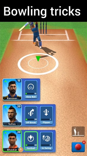 Cricket league bowling tricks #gaming #cricket#cricketleague #srgamar