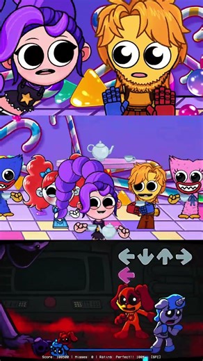 FNF Poppy Playtime Sprunki With Prototype and Lily Story #poppyplaytime #prototype