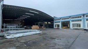 Our big factory, more than 100000 square meter Https://davisawning.com | Davis Sunshade Structure System-Electric Awning