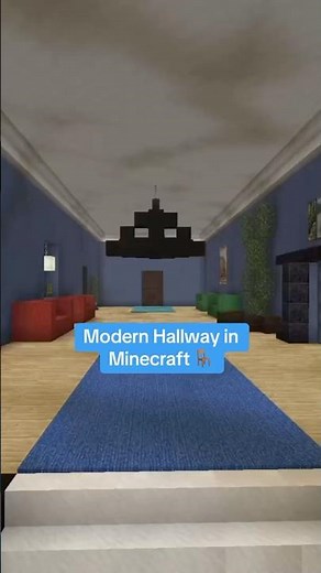 My Most Detailed Minecraft Hallway Build Yet! 🔥