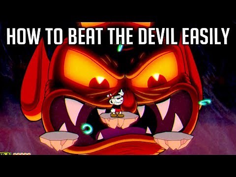 Cuphead - How to beat the Devil Boss EASILY!