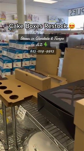 We have boxes for all your cakes, cookies, cupcakes, and... #Shorts #ggcakesupplies