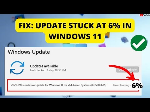 How to Fix Windows Update Stuck at 6% in Windows 11 [Tutorial]