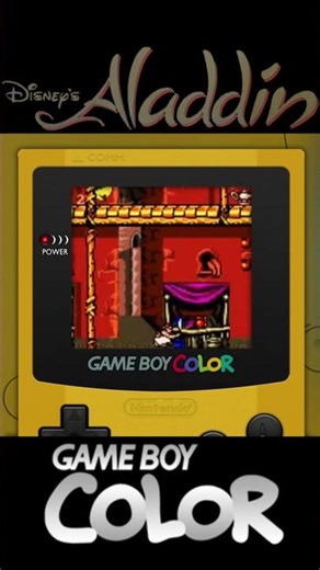 Aladdin disney's Game Boy Color !