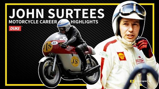 John Surtees' incredible Motorcycle Grand Prix career - MotoGP Videos