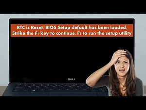 How to Fix Black Screen "RTC is Reset, Bios Setup" Issue in Windows PC