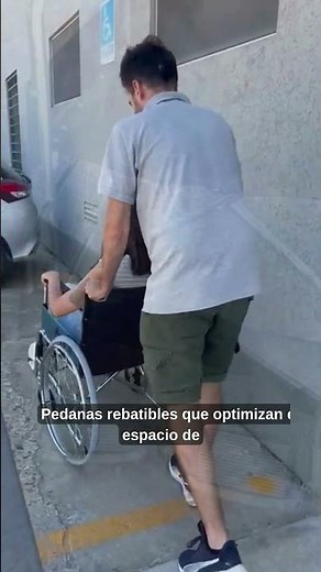 Silla de ruedas MUGI i0 de acero cromado | Plegable y liviana