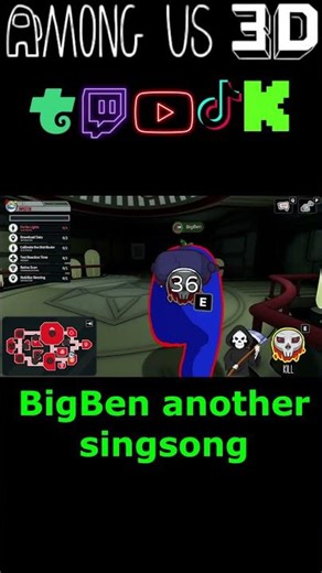 🟢BigBen another singsong🟢Among Us 3D🟢#shorts #amongfunnymoments #amongus3d #amongus