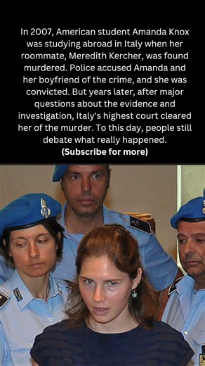 Was Amanda Knox FRAMED? #shorts #news #law #crime #court #viral