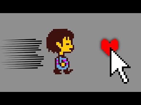 Undertale, but I control it with a Mouse...