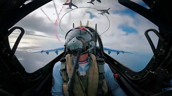 67K views · 1.8K reactions | AERIAL BALLET to celebrate 90 years of Air France & 70 years of Patrouille de France. Exceptional views of a meticulously choreographed show, performed during the ferry flight of Air France's 22nd Airbus A350. Enjoy! | Aeronews | Facebook