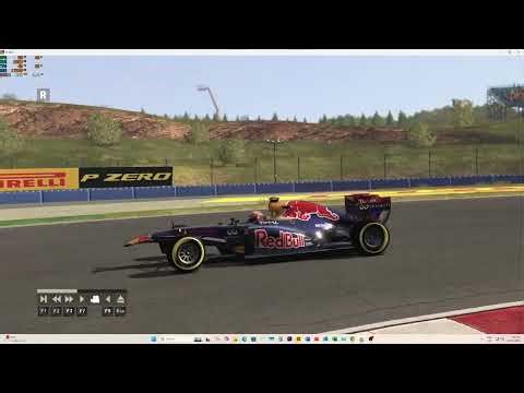 F1 2011 3 lap race Istanbul, using keyboard
