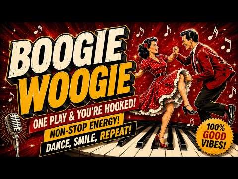 BOOGIE WOOGIE 🔥 Best Rockin' Piano Dance Hits | 1950s Swing, Jive & Nonstop Party Music