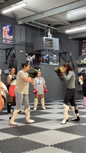 Hanuman Edinburgh (Muay Thai, Boxing, Kickboxing) on Instagram: "Well done to all the ladies for training super hard 🥊 Amazing energy, dedication, and effort shown every session 👊🔥 💥 Big news coming soon! We’ve got a massive promotion exclusively for our existing female members — announcement dropping very soon! Stay tuned 👀✨ #female #fitness #muaythai #gym #likelikelike"