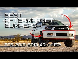 Aftermarket Bumpers Options for OG 5th Gen 4runner 2010-2013 and What I have chosen to install