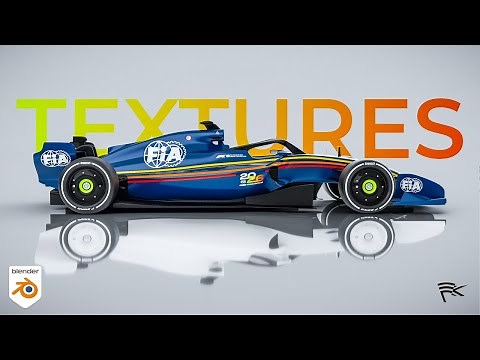 Learn Blender by Making F1 Car – Part 7: Textures