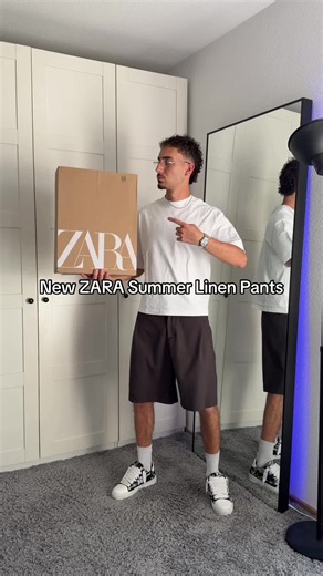 New ZARA Summer Linen Pants — Men’s Outfit Ideas