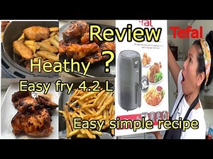 Tefal easy Fry 4.2L digital/cook with simple recipes/unboxing/หม้อทอดไร้น้ำมันสุดยอด!ไม่ได้โม้!อร่อย