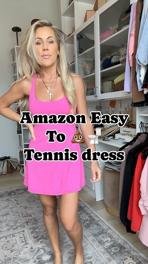 103K views · 42 reactions | Comment POOP and I’ll send you this 2 piece tennis dress. It comes in 12+ colors, sizes XS-XL. It’s got seperate matching biker shorts with pockets! Follow my shop @katiestarks on the @shop.LTK app to shop this post and get my exclusive app-only content! https://liketk.it/4BHvC | Katie Starks | Facebook