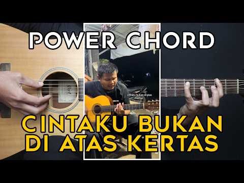 GUITAR TUTORIAL (MY LOVE IS NOT ON PAPER) - NOT ORDINARY LOVE | POWER CHORD VERSION
