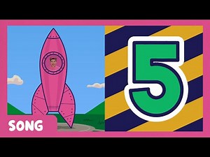 5, 4, 3 2, 1 BLAST OFF | Rocket Counting Song | Sing + Learn | Michal and Moe