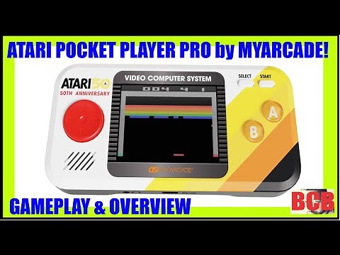 BCB 121: Atari Pocket Player Pro by MyArcade! Gameplay & Overview + Full Review!