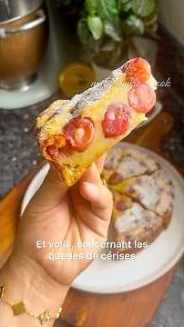 Cherry clafoutis