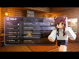 Xelo Client – Best FPS Boost Client for Minecraft PE | Motion Blur, No Fog, Freecam