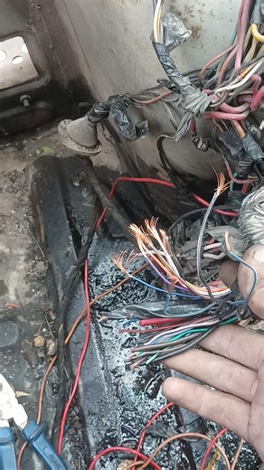 How to Tata AC wiring damage #trending #shorts