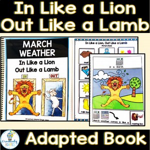 In Like a Lion Out Like a Lamb March Weather Adapted Book Companion