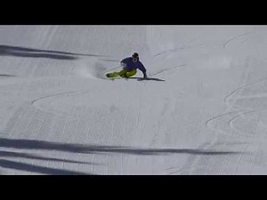 Reilly McGlashan Hybrid Ski Carving front and back view comparison