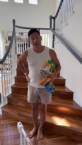 Watermelon toothpaste for the win! #quiettime #toddlersbelike #dadsofinstagram #soloparenting #athomewithbryan | At Home With Bryan