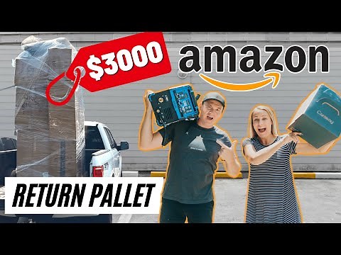 We Spent $675 On a Pallet of AMAZON Returns - Unboxing $3000 in MYSTERY Items!