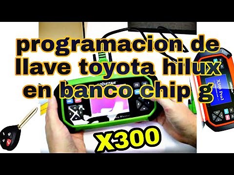TOYOTA HILUX KEY PROGRAMMING