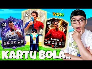 1000% Awesome!! The Rarest Cristiano Ronaldo & Messi Card Gacha ⚽🔥⚽ | Spin a Soccer Card Indonesia