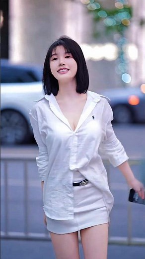 Beautiful CHINESE girls street 【Fashion】 very stylish 🥀